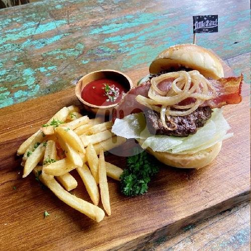 Bacon Latuce Burger menu Warung Little Bird