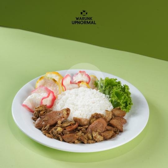 Nasi Gila Abang Ganteng Upnormal menu Upnormal Coffee Roasters, Lombok
