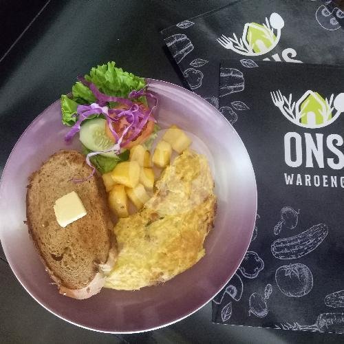 Tuna Omelet menu Ons Waroeng, Pantai Berawa