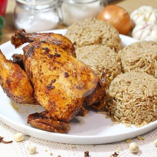 Mabar 3 Kebuli menu Ayam Guling Enakko, Denpasar