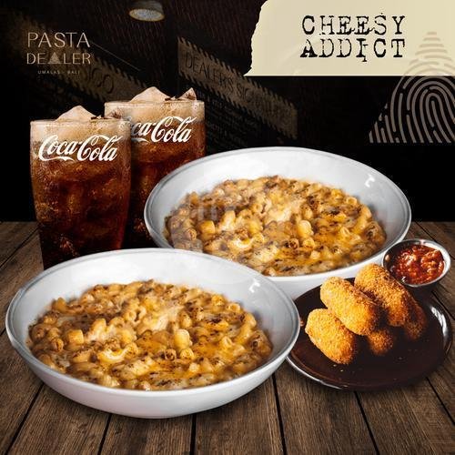 Cheesy Addict menu Pasta Dealer, Bumbak Dauh