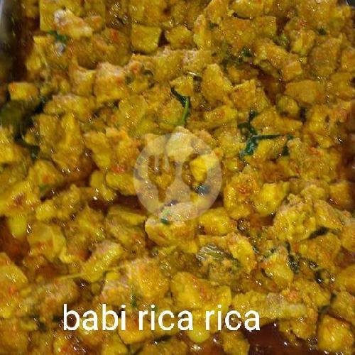 Babi Rica menu Depot Manado, Sesetan