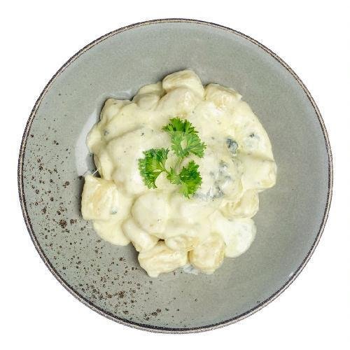 Gnocchi quattro formaggi menu La Casetta, Bumbak Dauh