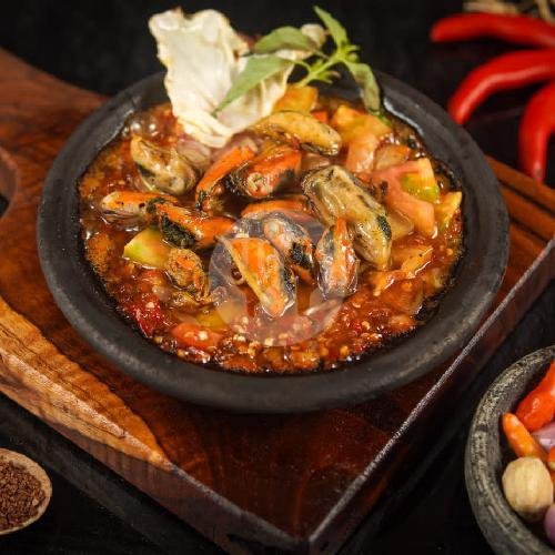 Gami Kerang Dara menu SAMBAL BAKAR SULTAN, Mataram