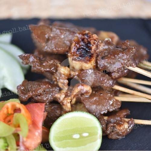 Beef Maranggi Satay menu Rendang Roll Bali - Jimbaran, Kuta Selatan