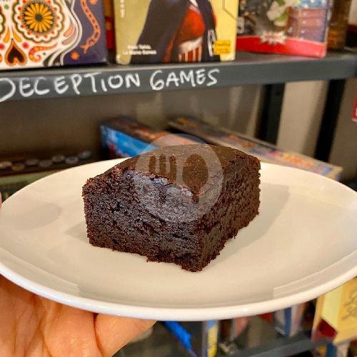 Vegan Fudgy Brownie (GF) menu Level Up, Seminyak