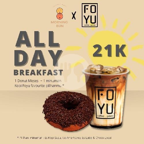 Combo - Donut Meses menu Morning Bun