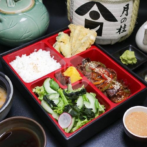 Gyutan Yakiniku Bento menu KUU Japanese Restaurant, Danau Tamblingan