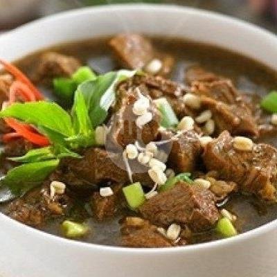 Rawon Tanpa Nasi menu Sego Pecel & Tumpang Yuk Sri Asli Nganjuk, Teuku Umar Barat