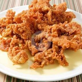 Kulit Ayam Goreng Crispy menu WHYME KITCHEN Chinese Food, Rice Box, Glogor Carik