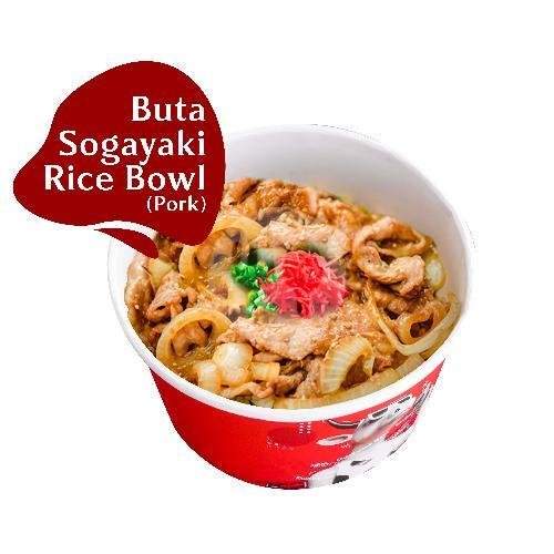 Buta Sogayaki Rice Bowl ( Pork ) menu Sama Sama Restaurant Plaza Renon, Plaza Renon