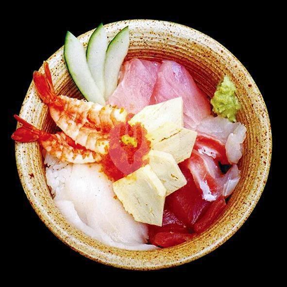 Chirashi Sushi menu Ryoshi Japanese Restaurant, Seminyak