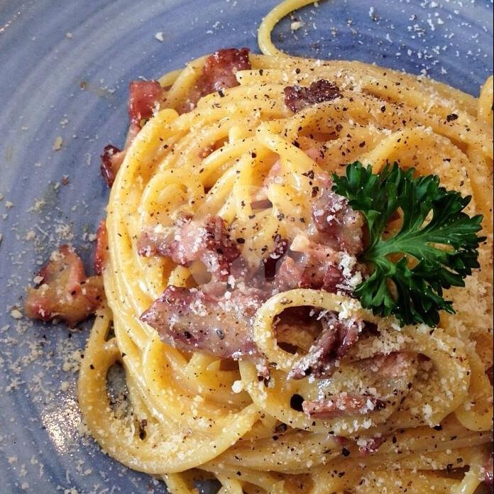 Spaghetti Carbonara menu Jikaa Coffee x Eatery, Pantai Berawa