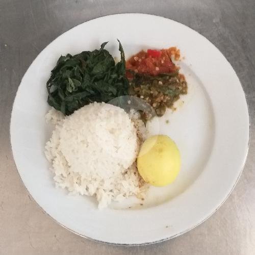 Nasi Telur Gulai menu Dewata Minang, Danau Poso