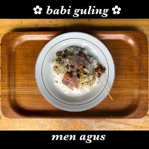 Nasi Babi Guling Campur menu Babi Guling Men Agus, Canggu