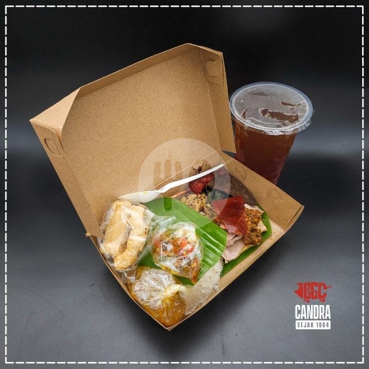 PAKET LUNCH BOX menu Babi Guling Candra, Pulau Yapen