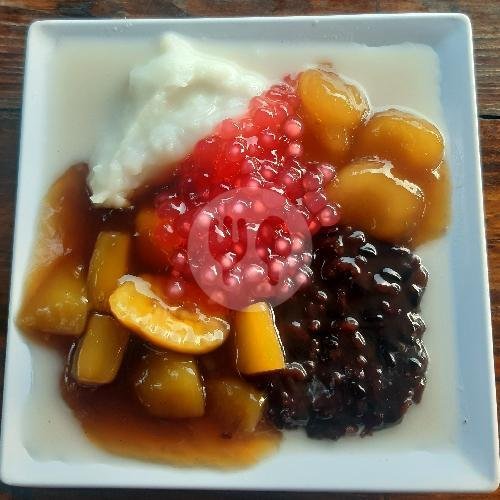 Bubur Campur Santan menu Warung Rujak Bu Khandra Ubung, Cokroaminoto