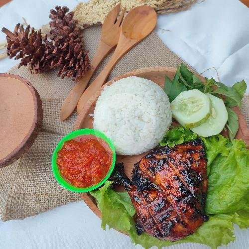 Nasi Ayam Bakar Tiga Putra menu Ayam Bakar Tiga Putra, Pemecutan