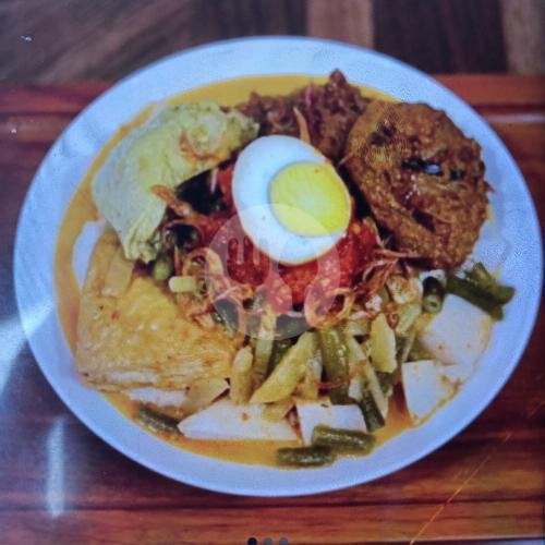 Ketupat Sayur Komplit+Ayam menu Ketoprak Dan Ketupat Sayur Eysha Khas Jakarta