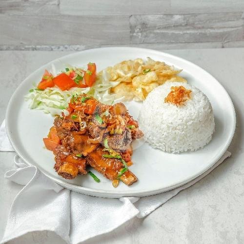 Tongseng Iga Babi menu The Old Champ Cafe, Merdeka