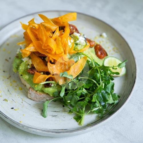 Smashed Avo menu Nourish, Ungasan