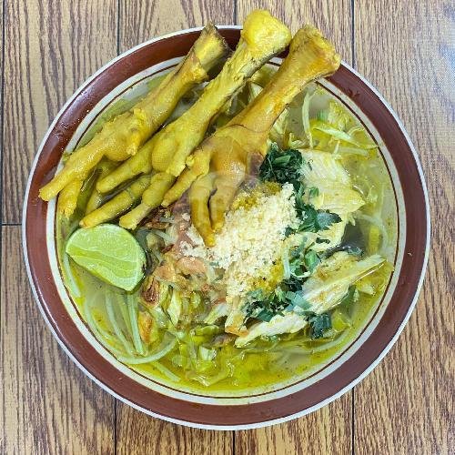 Soto Ayam Ceker menu Soto Ayam Gado Gado Lalapan Depot Pak Genk, Bukit Sari