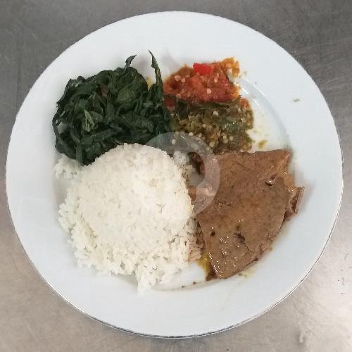 Nasi Ati Sapii menu Dewata Minang, Danau Poso