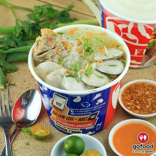 Baso Tahu Bihun menu A Fung Baso Sapi Asli, Sunset Road