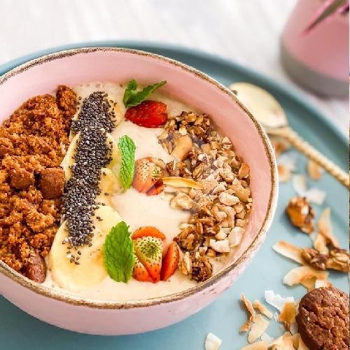 Peanut Butter And Banana Bowl menu Coffee Shop Berawa, Pantai Berawa