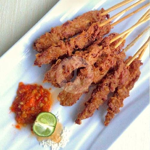 Kulit Krispi ( Crispy Chicken Skin ) menu Sate Taichan Uda, Canggu