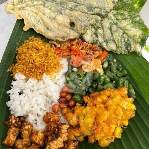 Nasi Jinggo Vegan menu Dapur Ocha, Kerobokan Bali