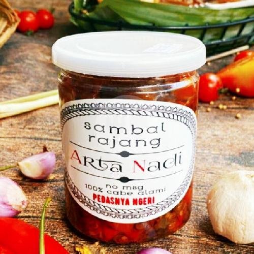 Sambal Rajang Botol menu Warung Babi Genyol Arta Nadi, Semer