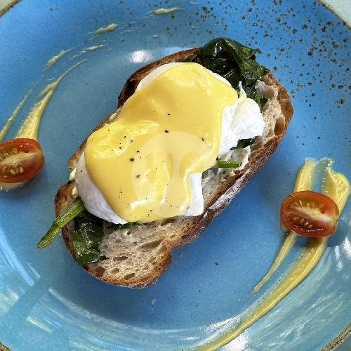 Eggs Florentine menu Smoothie Shop Bali