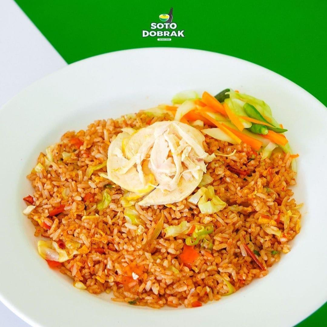 Nasi Goreng Ayam menu Soto Dobrak Sesetan, Denpasar