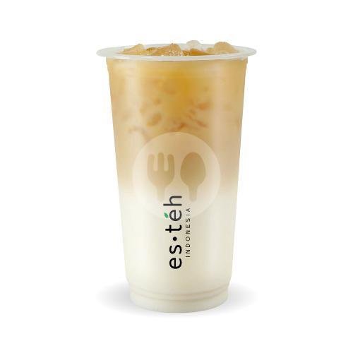 Esteh Susu Melati (L) menu Esteh Indonesia, Tukad Badung Renon