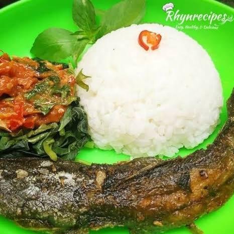 Nasi lalapan Lele Sambel Kemangi menu Warung Wilda Rasa Jawa Muslim Banyuwangi, Gunung Soputan