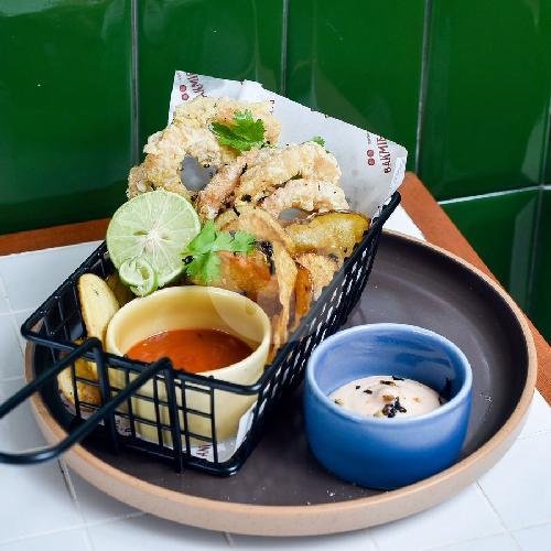Calamari menu Noodle Bar By Bakmie Rantang Ayam Rebus, Kerobokan Kelod