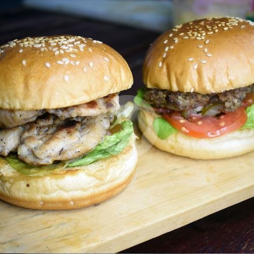 Double Package menu Why Burgers Canggu, Semat Raya