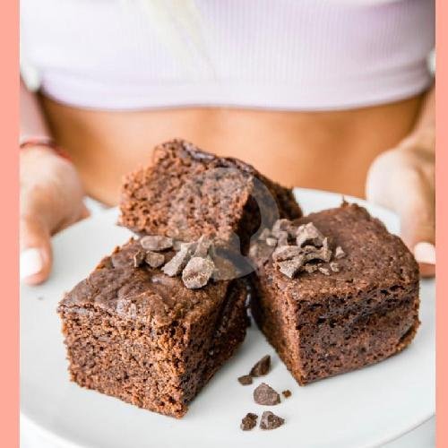 Vegan gluten free chocolate brownie menu Salad Lab, Padang-Padang