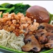 Mie Ayam Telur menu Hoki Mie, Batur Raya