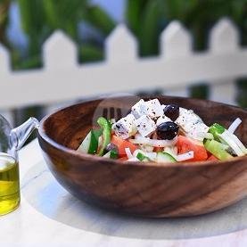 Greek Salad menu Nostimo Greek Grill, Petitenget