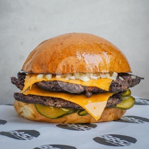 DOUBLE SMASH BURGER menu BB52 Burgers (Burgers, Muffin, Vegan, Coffee), Canggu