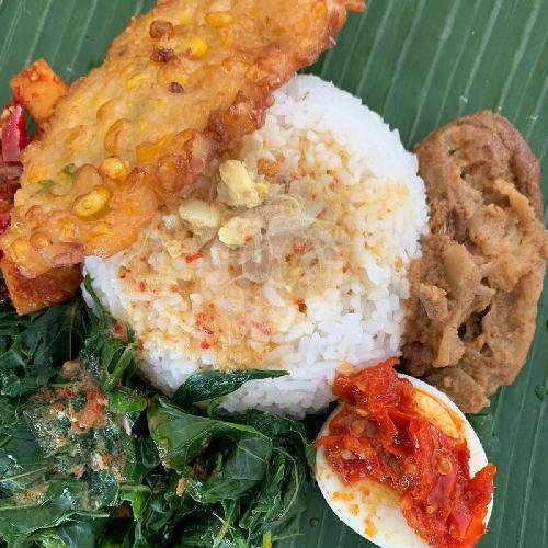 Nasi Padang Rendang Ayam menu Durian Darlings-Jimbaran, Durian, Desserts & Medan Food
