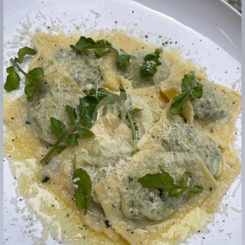 Ravioli Ricotta And Spinach menu Ohana Bali Restaurant, Bar & Kidsparadise, Ungasan