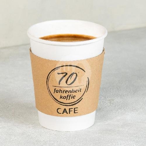 Hot Black Koffie menu 70 Fahrenheit Koffie, Jimbaran