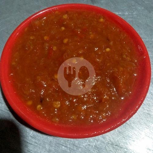 Sambal Matang menu Warung Meteor Lalapan, Jln, Bedugul No 36 Sidakarya Denpasar Selatan Bali