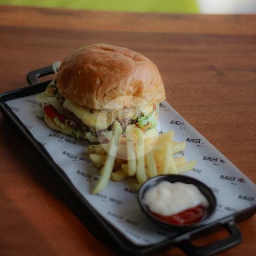 House Cheese Burger (Single) menu Burger House Bali, Mengwi, Cemagi, Jl Sukunan