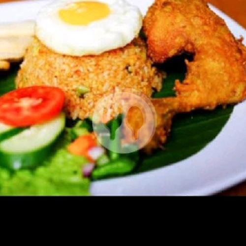 ( Paket ) Nasi Goreng Sayur, Extra 1 Telur, Extra 2 Ayam Goreng menu Nasi Goreng Ken Arok, Canggu Raya