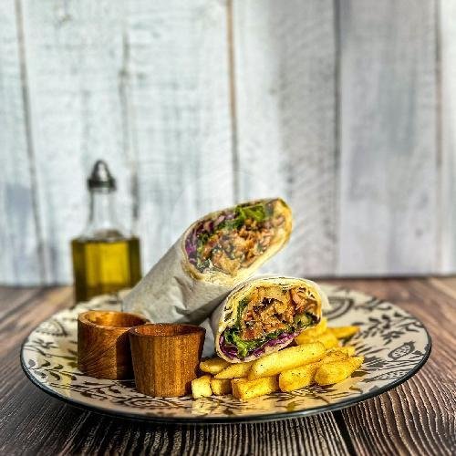 Chicken Doner menu Istanbul Corner Shawarma and Grill, Side Walk Jimbaran