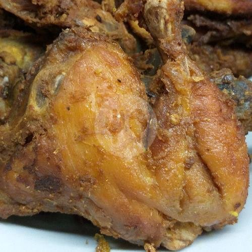 Ayam Goreng menu Nasi Padang Razaki, Gelogor Carik